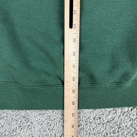 Vintage Miami Hurricanes Sweatshirt Mens Large Green NCAA Football Crewneck 90s - Picture 9 of 11